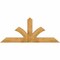 Ekena Millwork Richland Rough Sawn Timber Gable Bracket, Western Red Cedar, 72"W x 30"H x 4"D x 6"F, 10/12 Pitch GBW072X30X0406RIC00RWR - alternate 1
